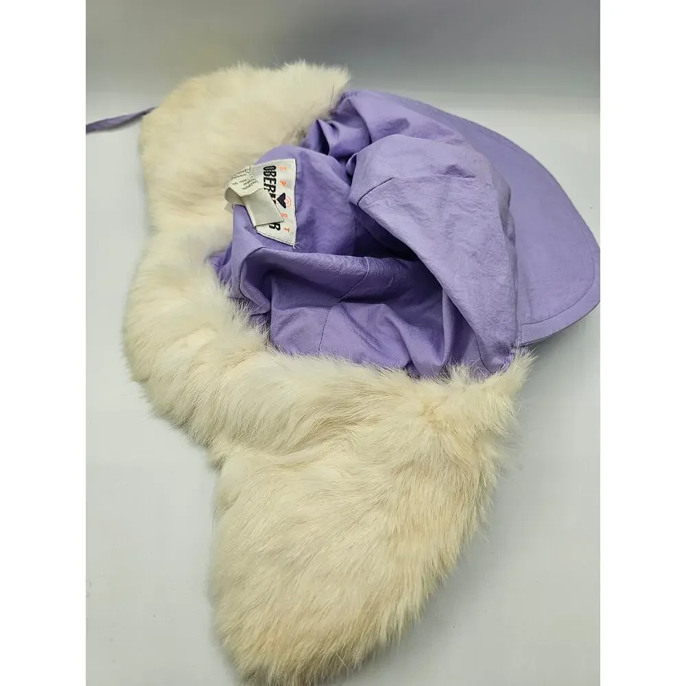 Obermeyer Lavender Fur-Lined Hat - Picture 7 of 7